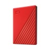 Hard Disk Esterno Western Digital My Passport Rosso 4 TB HDD