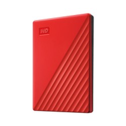 Hard Disk Esterno Western Digital My Passport Rosso 4 TB HDD