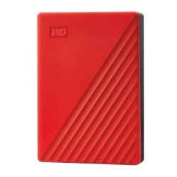 Hard Disk Esterno Western Digital My Passport Rosso 4 TB HDD