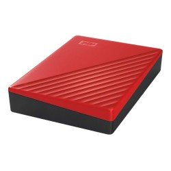 Hard Disk Esterno Western Digital My Passport Rosso 4 TB HDD