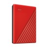 Hard Disk Esterno Western Digital My Passport Rosso 4 TB HDD