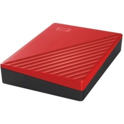 Hard Disk Esterno Western Digital My Passport Rosso 4 TB HDD