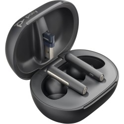 Auricolari in Ear Bluetooth Poly FREE 60+ Nero