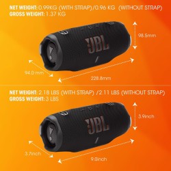 Altoparlante Bluetooth Portatile JBL JBLCHARGE6BLU Azzurro