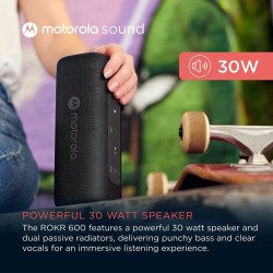 Altoparlante Bluetooth Portatile Motorola ROKR 600 30 W Nero