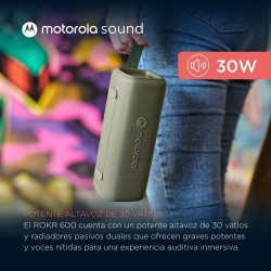 Altoparlante Bluetooth Portatile Motorola ROKR 600 30 W Verde