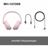Auricolari Sony WHCH720NP     *