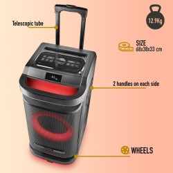 Altoparlanti NGS WILDSPACE1 Nero 180 W