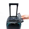 Altoparlante Bluetooh Portatile con Microfono Woxter Rock'n'Roller ST Nero 100 W