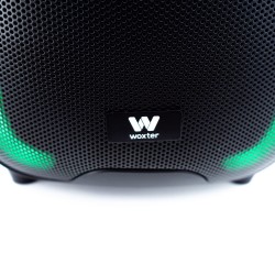 Altoparlante Bluetooh Portatile con Microfono Woxter Rock'n'Roller ST Nero 100 W