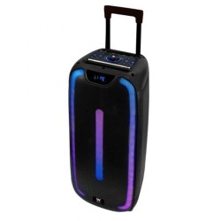Altoparlante Bluetooh Portatile con Microfono Woxter Rock'n'Roller ST Nero 100 W