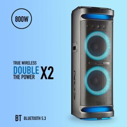 Altoparlante Bluetooth NGS WILDSPACE3 Nero