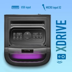 Altoparlante Bluetooth NGS WILDSPACE3 Nero