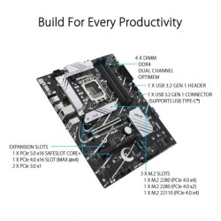 Scheda Madre Asus PRIME B760-PLUS D4 LGA 1700