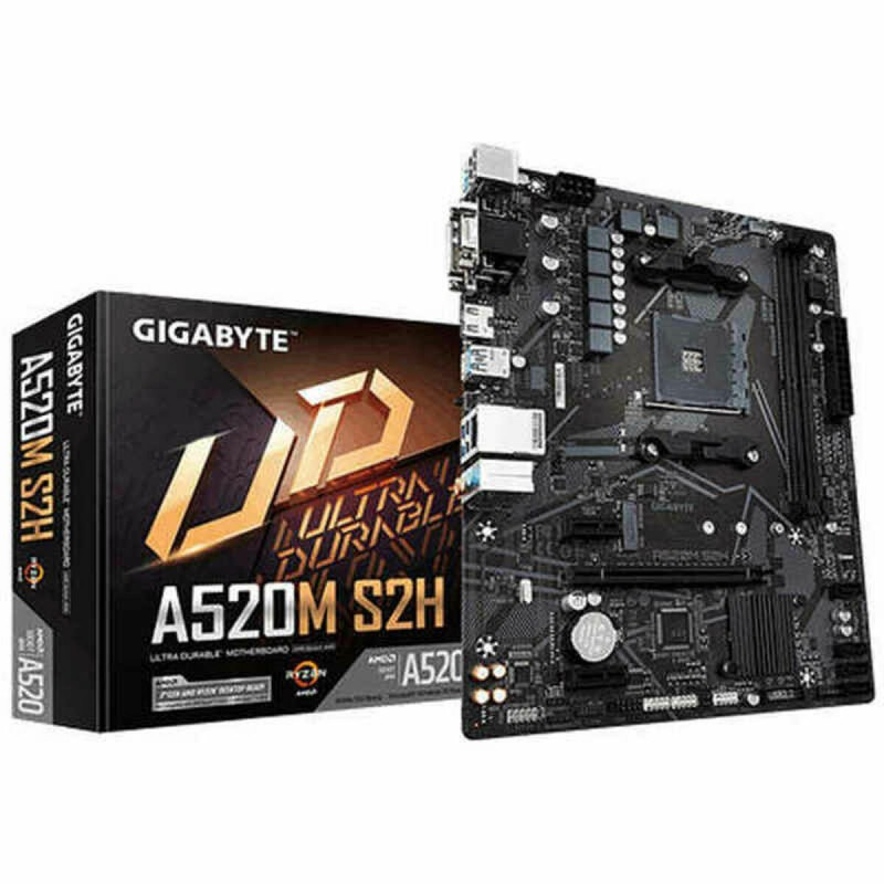 Scheda Madre Gigabyte A520M S2H AMD AM4 AMD A520 AMD
