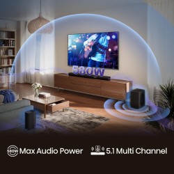 Soundbar Hisense AX5100Q 580 W Nero