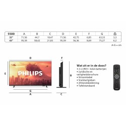 Televisione Philips 32PHS5500 HD 32" LED