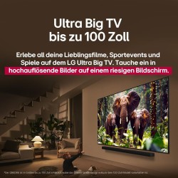 Smart TV LG 100QNED86A6 100 4K Ultra HD 100" LED HDR D-LED AMD FreeSync QNED (Ricondizionati A)