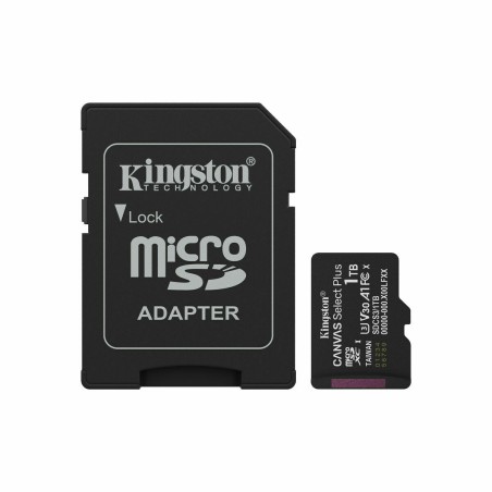 Scheda Di Memoria Micro SD con Adattatore Kingston SDCS3 1 TB