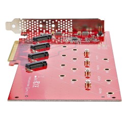 Scheda PCI Startech QUAD-M2-PCIE-CARD-B