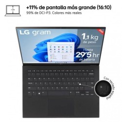 Laptop LG 14Z90S-G.AD78B Qwerty in Spagnolo 14" 1,4 GHz Intel Core Ultra 7 155H 32 GB RAM 1 TB SSD (Ricondizionati A)