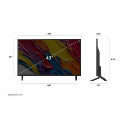 Smart TV LG 43QNED82A6B.AEU 43" 4K Ultra HD LED HDR Edge-LED LCD QNED
