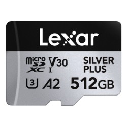 Scheda Di Memoria Micro SD con Adattatore Lexar LMSSIPL512G-BNANG 512 GB