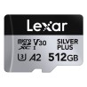 Scheda Di Memoria Micro SD con Adattatore Lexar LMSSIPL512G-BNANG 512 GB