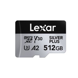 Scheda Di Memoria Micro SD con Adattatore Lexar LMSSIPL512G-BNANG 512 GB