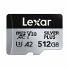 Scheda Di Memoria Micro SD con Adattatore Lexar LMSSIPL512G-BNANG 512 GB