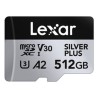 Scheda Di Memoria Micro SD con Adattatore Lexar LMSSIPL512G-BNANG 512 GB