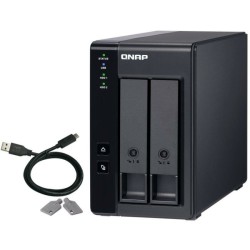 Memorizzazione in Rete NAS Qnap TR-002 Nero
