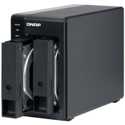 Memorizzazione in Rete NAS Qnap TR-002 Nero