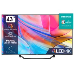 Smart TV Hisense 43A79KQ 43" 4K Ultra HD LED HDR D-LED QLED (Ricondizionati B)
