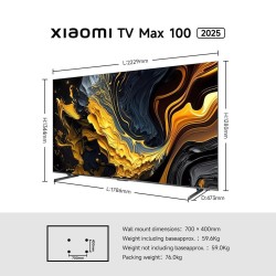 Smart TV Xiaomi ELA5692EU 100" 4K Ultra HD LED HDR QLED (Ricondizionati A)
