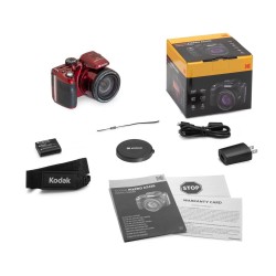 Fotocamera Digitale per Bambini Kodak AZ425RD Nero Rosso 3"