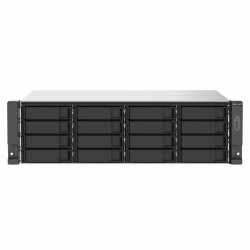 Memorizzazione in Rete NAS Qnap TS-1673AU-RP-16G Nero Grigio Nero/Grigio AMD Ryzen V1500B