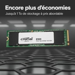Hard Disk Crucial E100 1 TB SSD