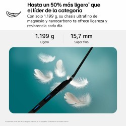 Laptop LG 16Z90T-G.AD88B 2 TB SSD 16" intel core ultra 7 255H 32 GB RAM