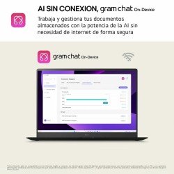 Laptop LG 16Z90T-G.AD88B 2 TB SSD 16" intel core ultra 7 255H 32 GB RAM