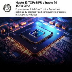 Laptop LG 16Z90T-G.AD88B 2 TB SSD 16" intel core ultra 7 255H 32 GB RAM