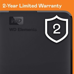 Hard Disk Esterno Western Digital WDBHJS0060BBK-WESN Nero 6 TB HDD
