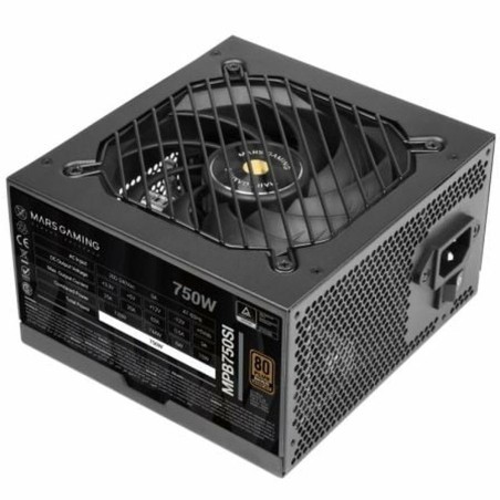 Fonte di Alimentazione Mars Gaming TACMARS-MPB750SI 750 W 6 W 130 W 80 Plus Bronze