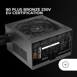 Fonte di Alimentazione Mars Gaming TACMARS-MPB750SI 750 W 6 W 130 W 80 Plus Bronze